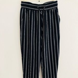 Cute stripped pants!